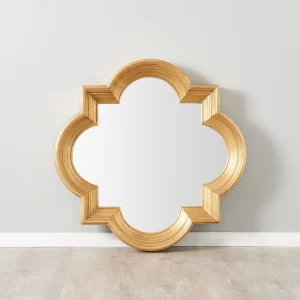 Irina Antique Gold Wooden Mirror