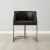 Laura Black Vegan Leather Dining Chair