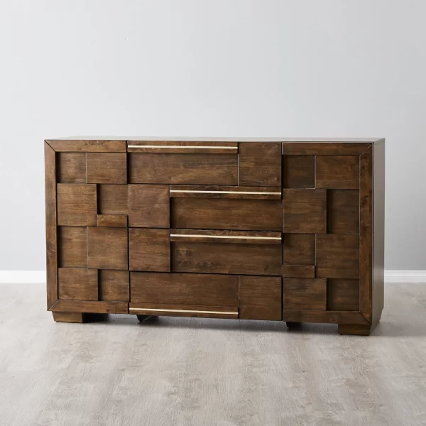 Montana Deep Brown Wooden Dresser2