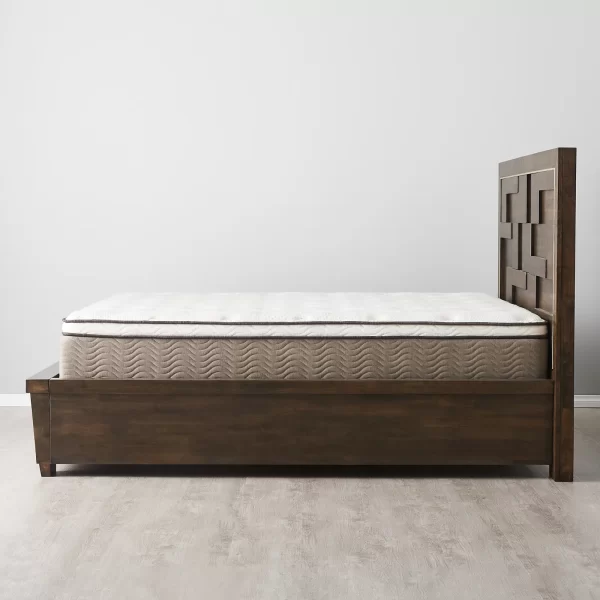 Montana Deep Brown Wooden Queen Bed