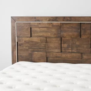 Montana Deep Brown Wooden Queen Bed