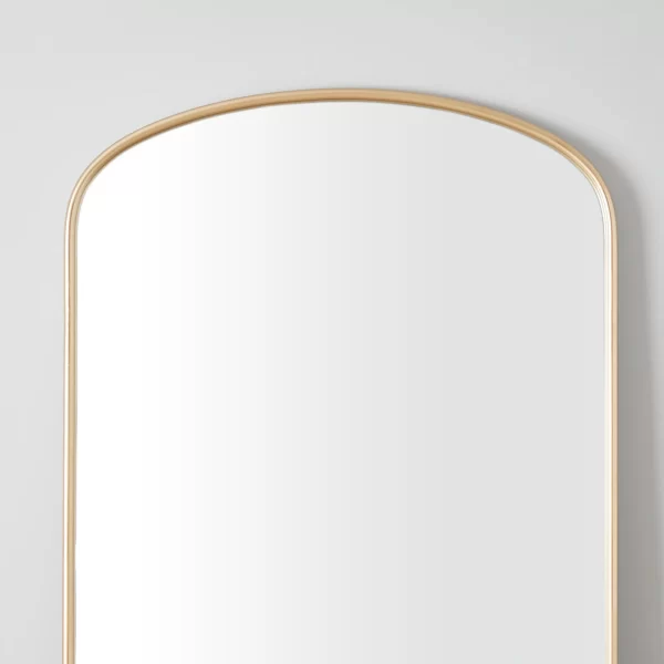 Olsen Gold Arched Floor Mirror