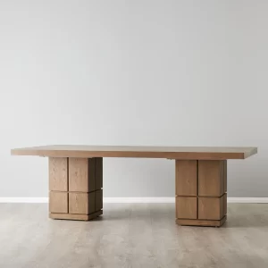 Portofino II Brown Wooden Dining Table1