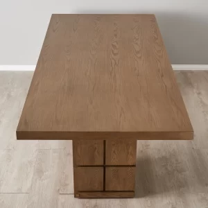 Portofino II Brown Wooden Dining Table1