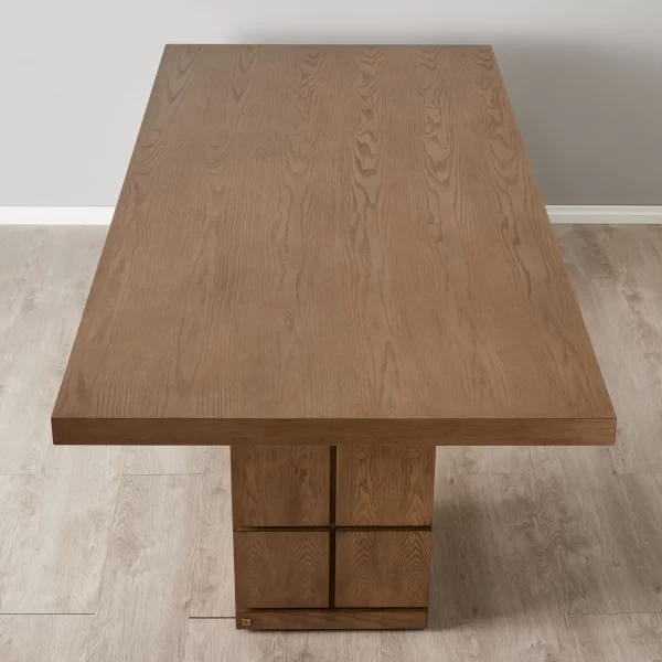 Portofino II Brown Wooden Dining Table1