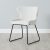 Quinn Cream Boucle Dining Chair - Black Legs