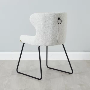 Quinn Cream Boucle Dining Chair1