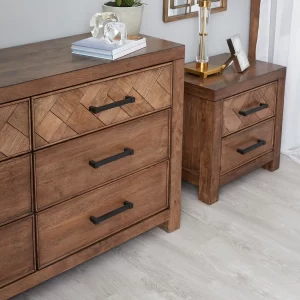 Regina Wooden Veneer Dresser1