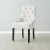 Saxon Cream Boucle Dining Chair