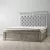 Solitude Antique Silver Queen Bed