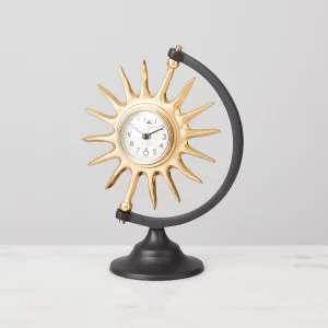 Sundial Table Clock