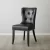 Viktor Black Vegan Leather Dining Chair