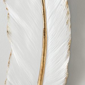 White Feather Wall Art